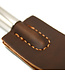 Kiotos Leather Elegante Zwarte PU-zweep (44,5 cm) - Voor Stijlvol Kinky Plezier