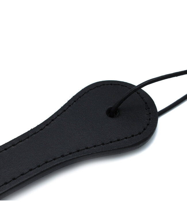 Kiotos Leather Herzförmiges Leder-Paddle für spielerisches Spanking und Neckereien