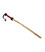 Kiotos Leather Stylish 60 cm Lightweight Bamboo Stick with Durable Braided Faux Leather Handle