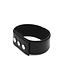 Kiotos Leather Adjustable Leather BDSM Collar with Metal Buckle & Press Studs