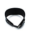 Kiotos Leather Schwarzes Lederhalsband 54 cm mit D-Ring – Komfortabel & Stilvoll