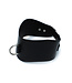 Kiotos Leather Schwarzes Lederhalsband 54 cm mit D-Ring – Komfortabel & Stilvoll