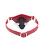 Kiotos Leather Adjustable Big Lips Penis Mouth Gag for Intense BDSM Play
