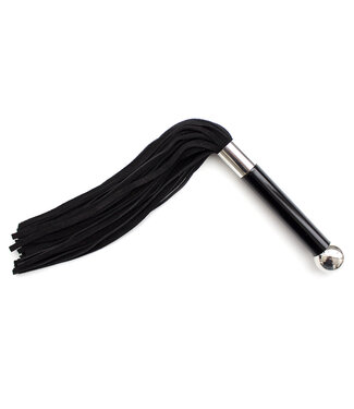 Kiotos Leather Compact Red Leather Flogger 38 cm | Sturdy Grip for Impact Play