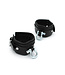 Kiotos Leather Premium Leren BDSM-Handboeien met Robuuste Beugel - Verstelbaar en Comfortabel