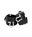 Kiotos Leather Premium Leren BDSM-Handboeien met Robuuste Beugel - Verstelbaar en Comfortabel