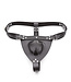 Kiotos Leather Leather Chastity Trousers with 3 Padlocks - Secure & Comfortable Fit