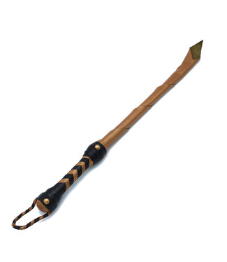 Kiotos Leather Elegant Bronze Leather Sultan Whip 83 cm - Style Meets Function