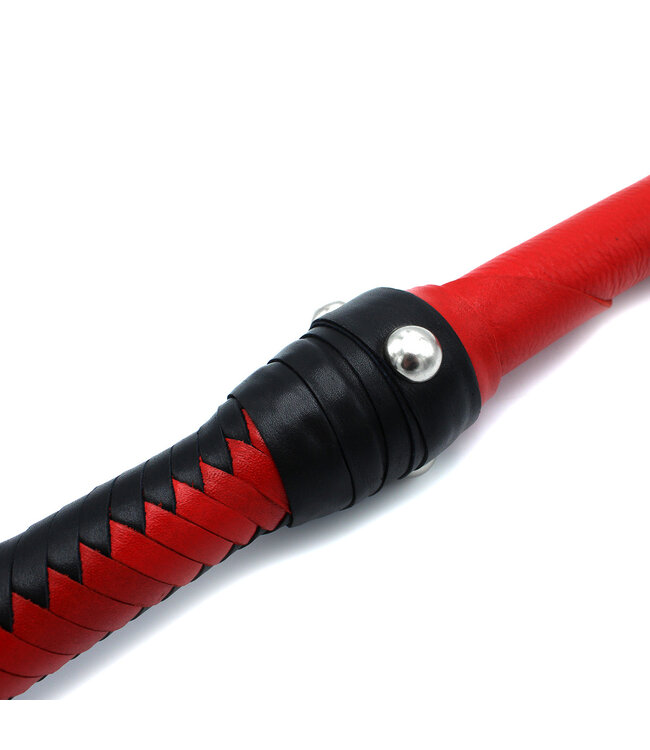 Kiotos Leather Red Leather Sultan Whip 76 cm - Stylish, Durable & Versatile Tool