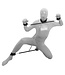 Kiotos Leather Verstelbare Bondage Set van Zacht Leer - Comfortabele Controle & Spanning