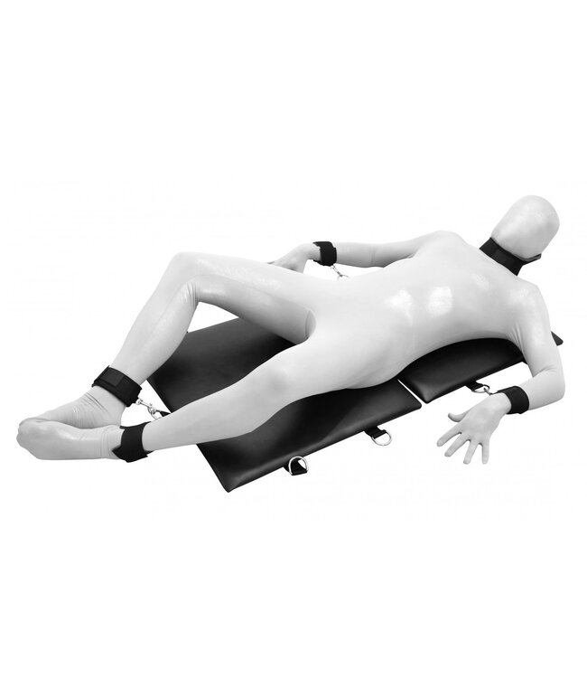 Kiotos Leather Bondage Lounger Set Kiotos Leather – Mobil & Komfortabel mit Zubehör