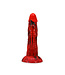 Kiotos Monstar Monstar Cox Draken Dildo 21 cm – Vurige Ribbel Silikonensensatie