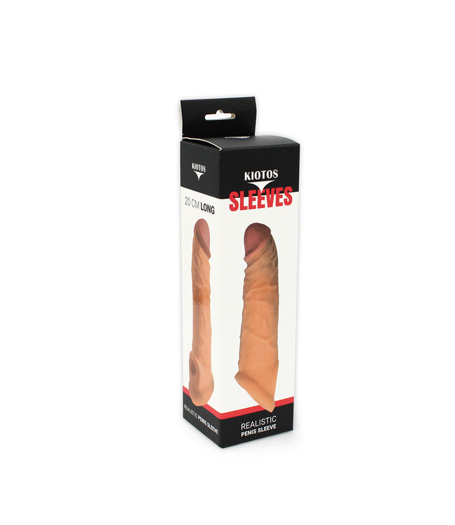 Kiotos Sleeves Kiotos Realistic Sleeve 20 cm - Enhance Pleasure with Comfort & Sensation