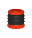 Kiotos Sport Balls 2-in-1 Silikon-Cockring & Stretcher Schwarz - Flexibel und Stark