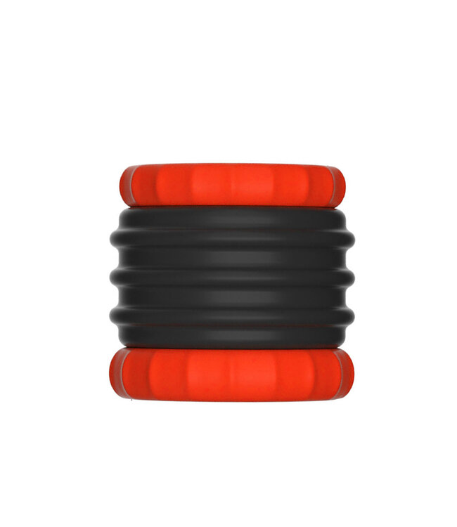 Kiotos Sport Balls Intense 2-in-1 Siliconen Cockring & Stretcher - Robuust en Comfortabel