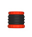 Kiotos Sport Balls 2-in-1 Flexible Silicone Cock Ring & Stretcher - Black & Red Design