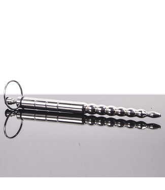 Kiotos Steel Vibrating Twisted Dilator 18cm - Intense Urethral Pleasure Tool