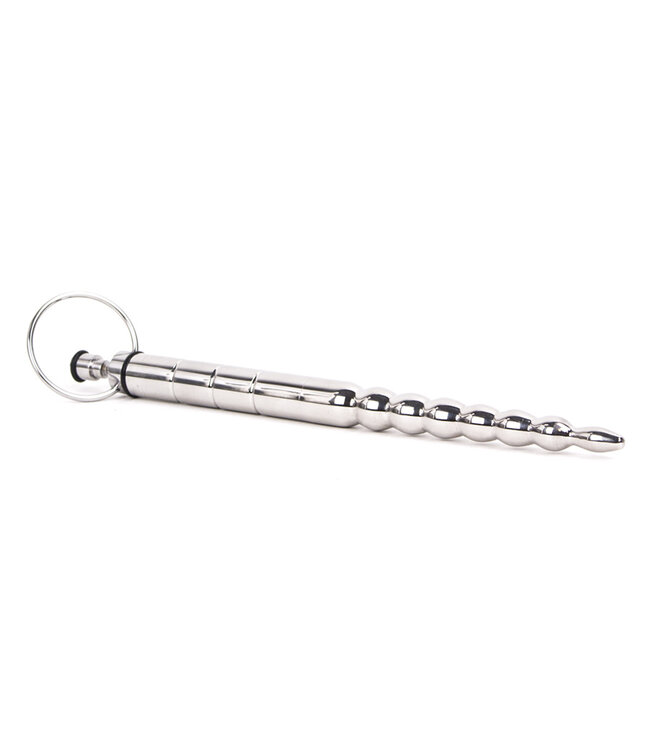 Kiotos Steel Vibrating Twisted Dilator 18cm - Intense Urethral Pleasure Tool