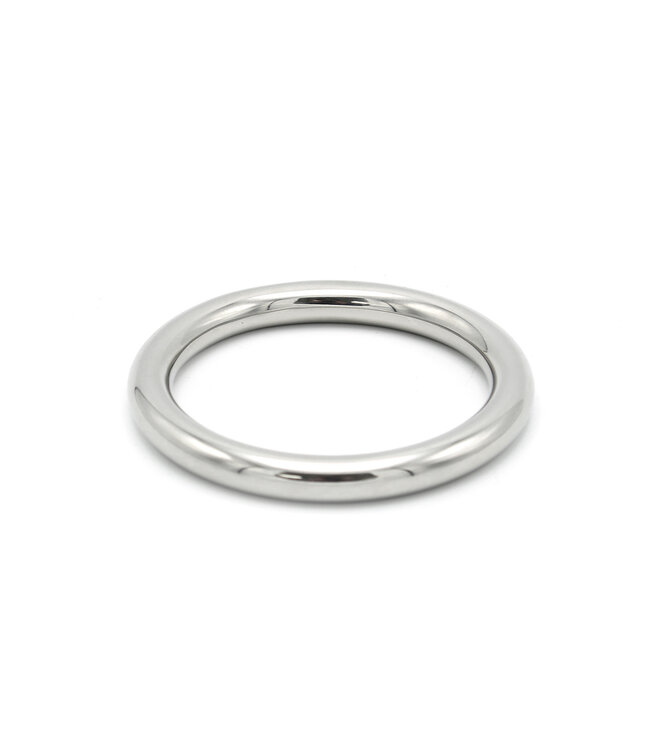 Kiotos Steel Runder Cockring 6 cm aus Edelstahl – Stabil, Bequem & Langlebig