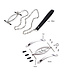 Kiotos Steel Adjustable Clit Clamp with Leash Chain for Ultimate Stimulation