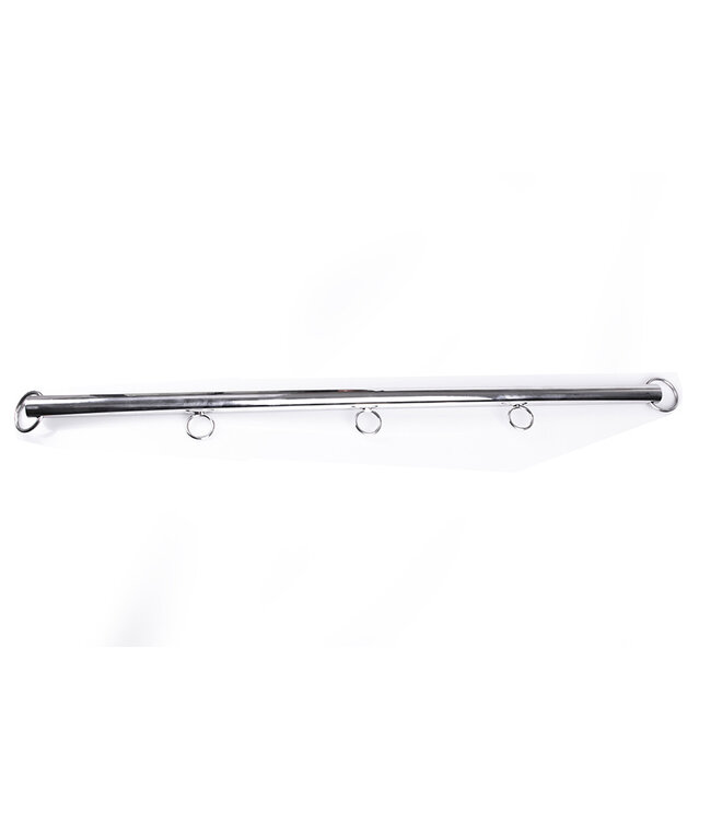 Kiotos Steel Luxury 76 cm Stainless Steel Bondage Spreader Bar with O-Rings