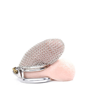 Kiotos Steel Durable Steel Mesh Chastity Cage M | Comfortable & Ventilated Design