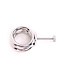 Kiotos Steel Kiotos Testicle Crusher 33 mm | Verstelbare Roestvrijstalen BDSM Tool voor Pijn en Plezier