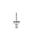 Kiotos Steel Kiotos 8mm Stainless Steel Umbrella Penis Plug for Intense Pleasure
