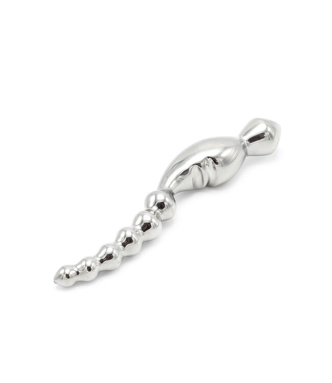 Kiotos Steel Curve Steel Dildo Ridges 22 cm - Handmade Stainless Steel Pleasure