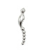 Kiotos Steel Curve Steel Dildo Ridges 22 cm – Handgemaakte Stalen Plezier met Unieke Ribbelstructuur
