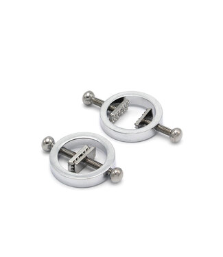 Kiotos Steel Nippelklemmen mit Schrauben | Verstellbarer Intensivstimulator