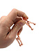 Kiotos Steel Rose Gold Nipple Clamps with Ball Tips | Luxury & Comfort Sensations