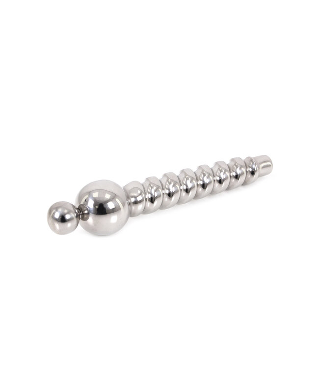 Kiotos Steel Screw Penis Plug | Unique Design, Stainless Steel, 1.3 cm Diameter