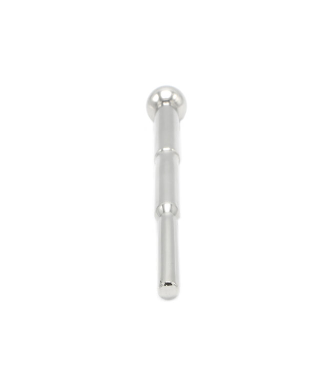 Kiotos Steel Kiotos Extra Long Solid Stainless Steel Penis Plug Trainer 13.9 cm