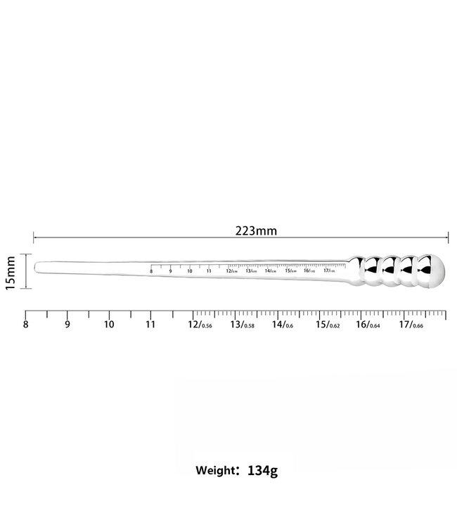 Kiotos Steel Edelstahl-Dip-Stick-Wand: Langlebiger Dilatator für präzises Training