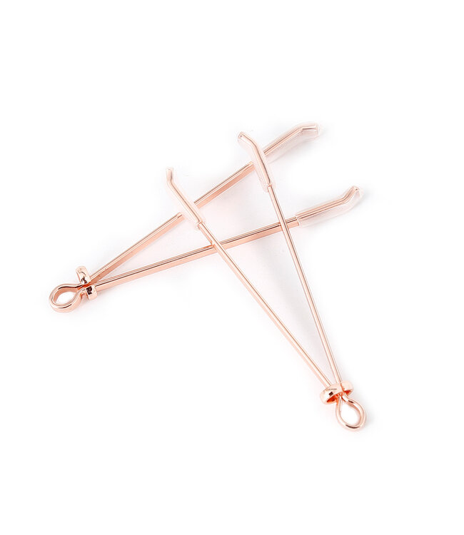 Kiotos Steel Elegante Roségold Nippelklemmen für sinnliche Erlebnisse