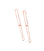 Kiotos Steel Elegante Roségold Nippelklemmen für sinnliche Erlebnisse