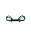 Kiotos Steel Kleurrijke Double Snap Hook – Veilig en Sterk Bondage Accessoire