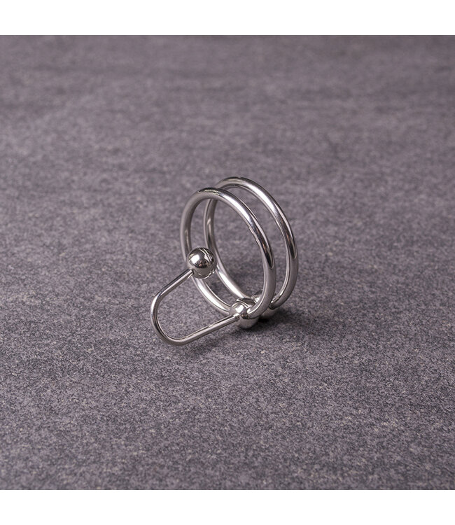 Kiotos Steel Kiotos Sperma-Stopper Double 30 mm | Vergnügen verlängern & kontrollieren