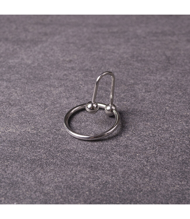 Kiotos Steel Zilverkleurige Penisring 25-32 mm | Duurzame Genitale Bondage voor Climax Controle
