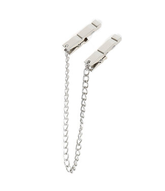 Kiotos Steel Elegante Zinklegering Tepelklemmen met Ketting voor Intens Genot