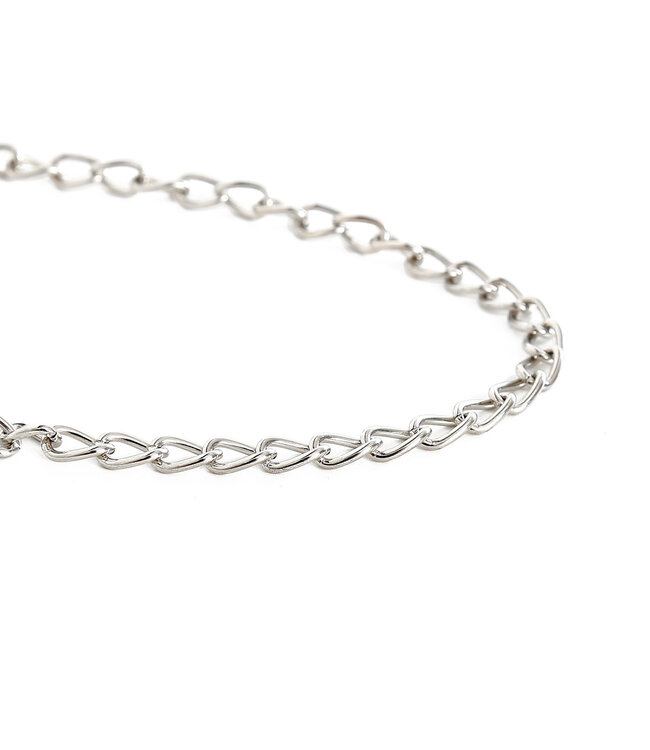Kiotos Steel Elegante Nippelklemmen aus Zinklegierung mit Kette – sinnliches Vergnügen