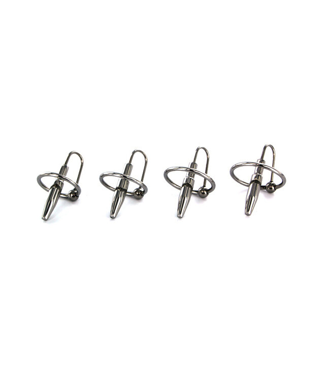 Kiotos Steel Kiotos Stainless Steel Penis Plug with Glans Ring - For Experts Only