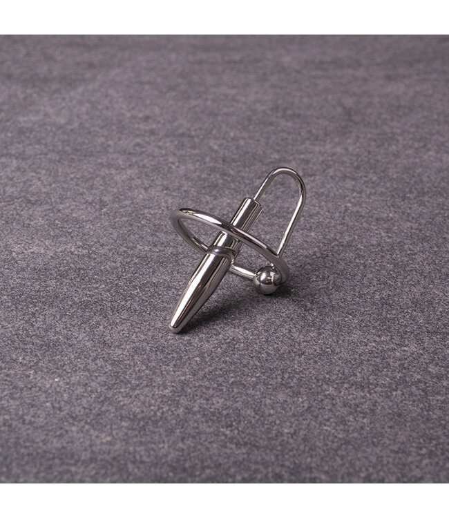 Kiotos Steel Kiotos Penisplug met Eikelring 32mm - Luxe Stimulatie voor de Ervaren Leuvenaar