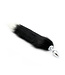 Kiotos Steel Schwarz-weißer Fuchsschwanz-Buttplug 46 cm | Anfängerfreundlich