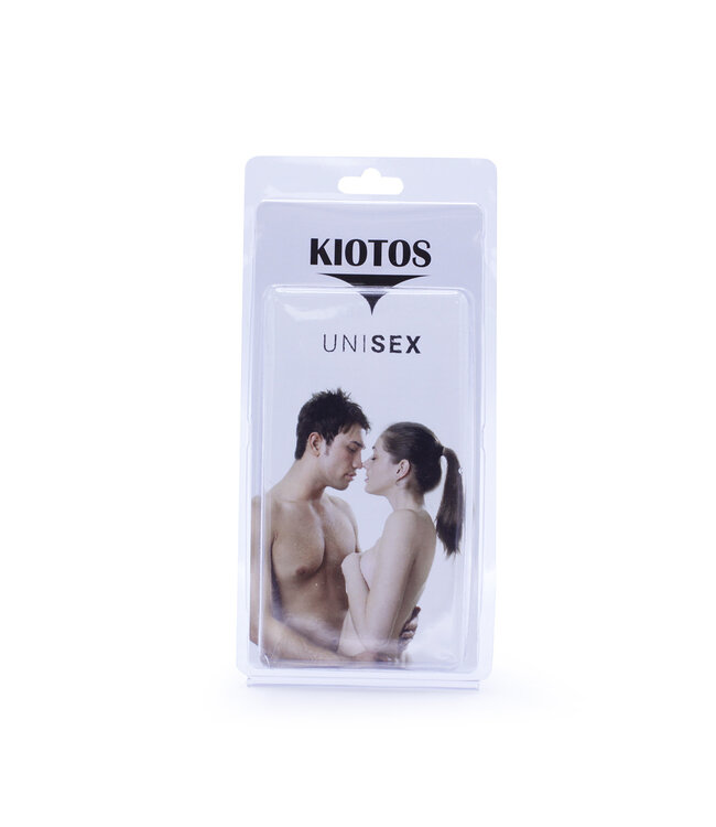 Kiotos Steel Zwart-Witte Vossenstaart Buttplug 46 cm | Perfect voor Beginners & Kinky Plezier