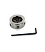 Kiotos Steel Intense Kiotos Spiked Cockring 3,5 cm Roestvrij staal met Verstelbare Spikes