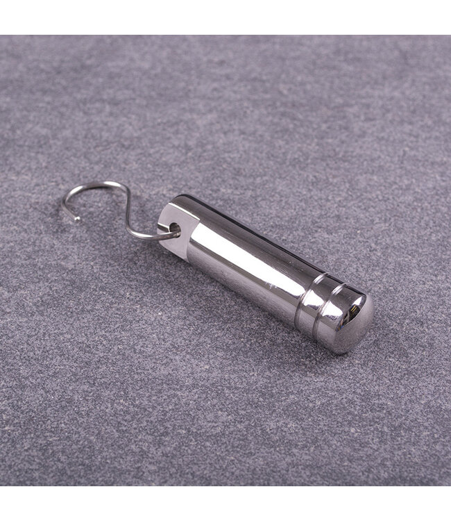 Kiotos Steel Kiotos Steel 130g Polished Stainless Steel Weight with S-Hook
