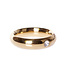 Kiotos Steel Luxueuze Gouden Donut Cockring 55mm met Stralend Juweel | Kiotos Steel