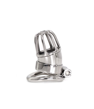 Kiotos Steel Stijlvolle Kiotos Cock Tube Kuisheidskooi van Roestvrij Staal - 3,5 cm Diameter